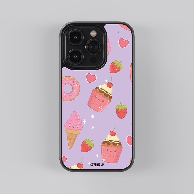 Sweet Tooth Purple Glass Case