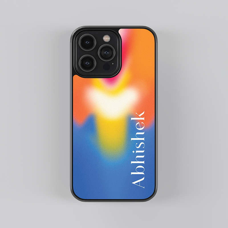 Custom Gradient Glass Case