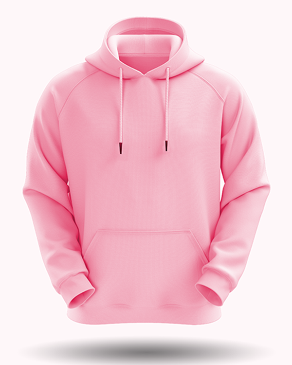 Baby Pink Basic All Season Hoodie