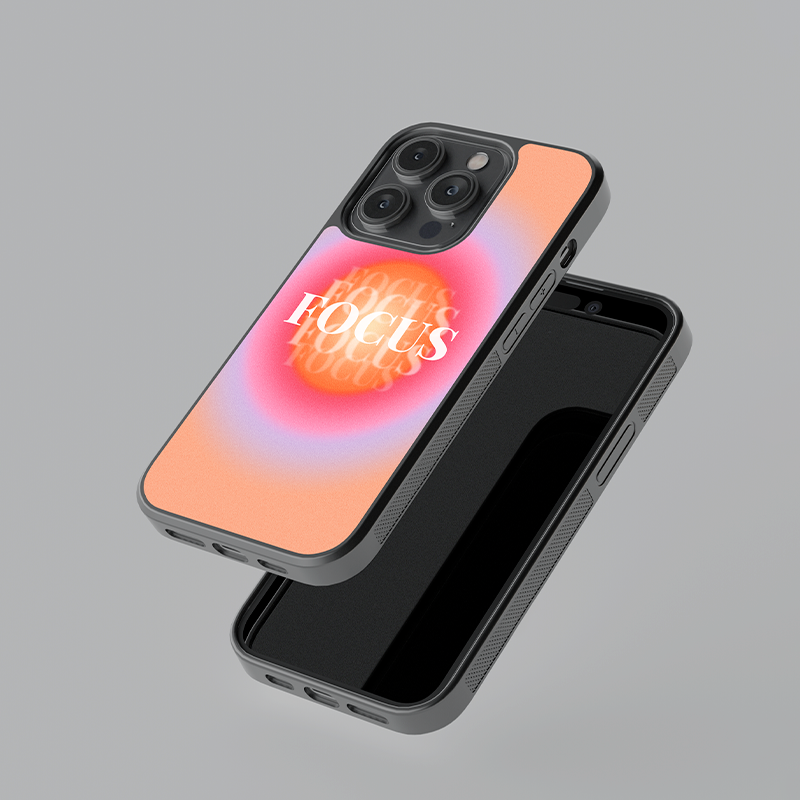 Focus Gradient Glass Case
