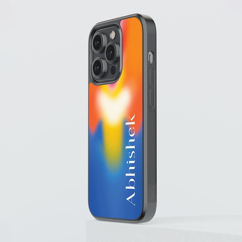 Custom Gradient Glass Case