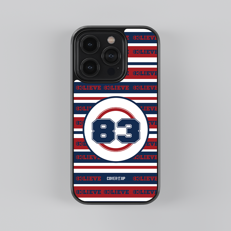 Official 83 Believe Pattern Glass Case