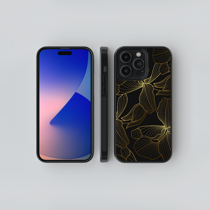 Gold Dust Glass Case