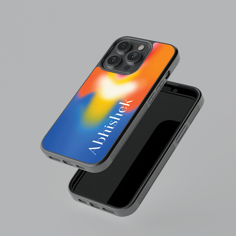 Custom Gradient Glass Case