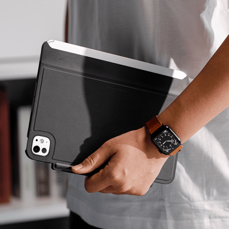 The Connected Case for iPad works seamlessly with the MOFT Dynamic Folio and supports the Magic Keyboard and Apple Pencil.