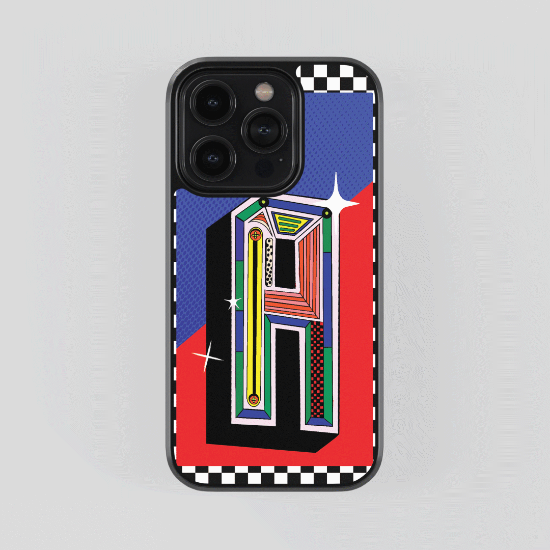 Letter Glass Case