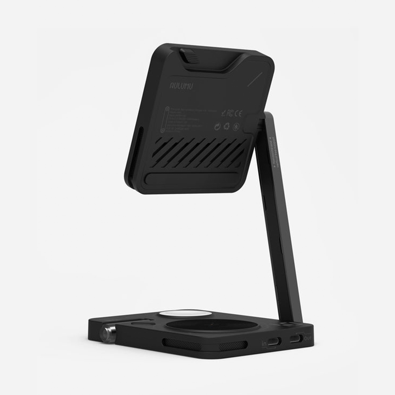 Aulumu M01 4-in-1 Folding Wireless Charging Station & Pad | Magnetic