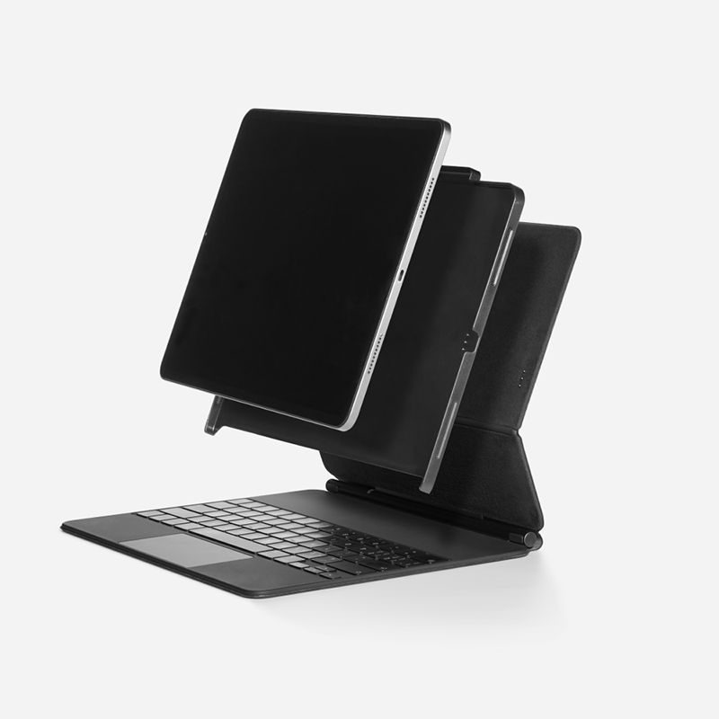 The Connected Case for iPad works seamlessly with the MOFT Dynamic Folio and supports the Magic Keyboard and Apple Pencil.