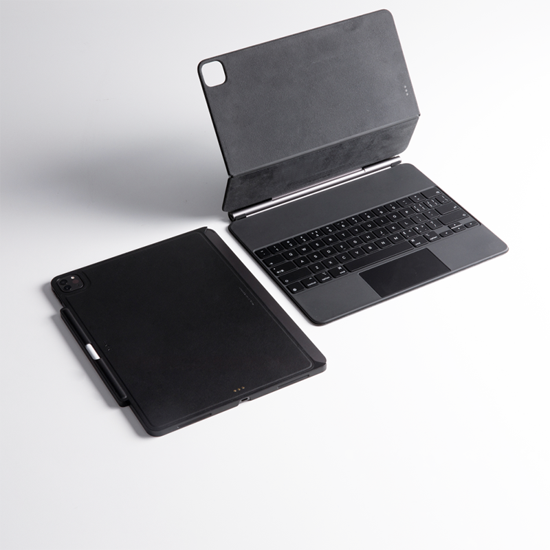 The Connected Case for iPad works seamlessly with the MOFT Dynamic Folio and supports the Magic Keyboard and Apple Pencil.