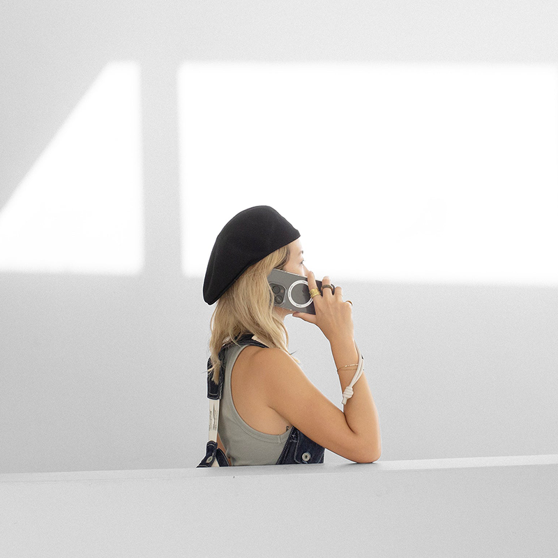 Native Union (Re) Clear Case for iPhone 15 Pro The transparent recycled iPhone case with built-in magnets