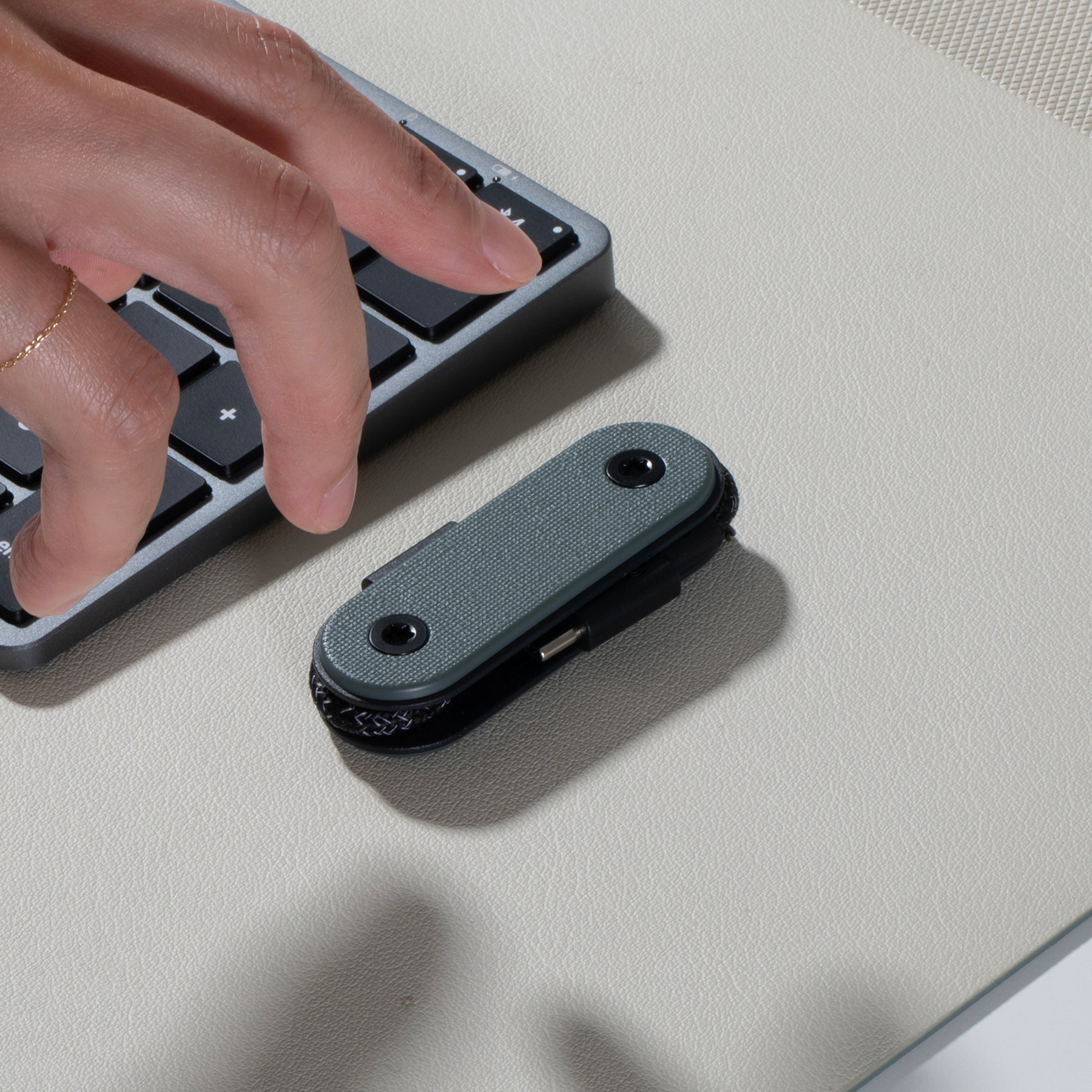 Native Union Pocket Cable The portable USB-C charging cable keychain