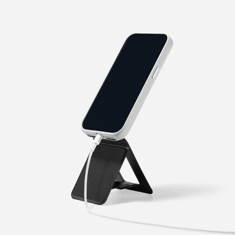 Moft Snap Phone Tripod Stand - Compatible Models: iPhone 12/13/14/15/16 series (Plus/Pro/Pro Max) and MagSafe-compatible cases. Works with non-MagSafe phones using the included metal ring.