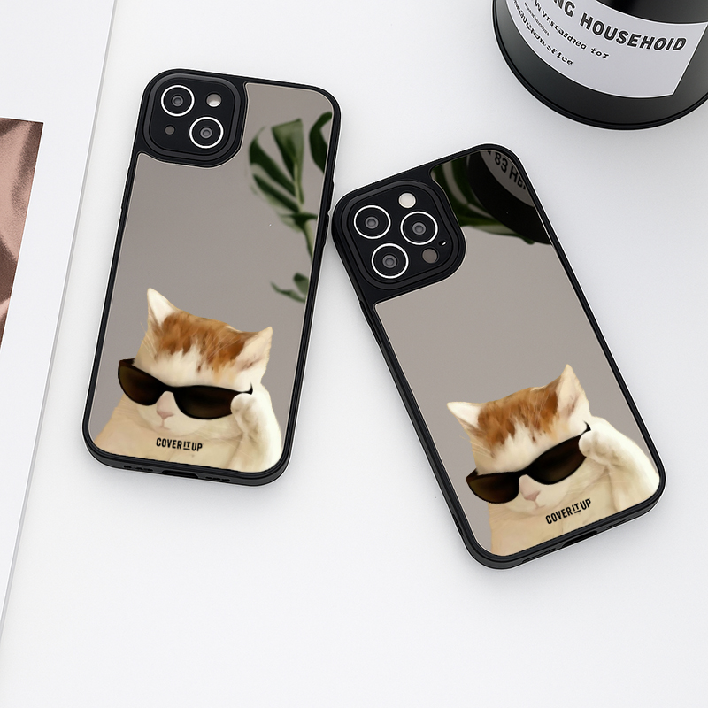 Catitude Mirror Phone Case