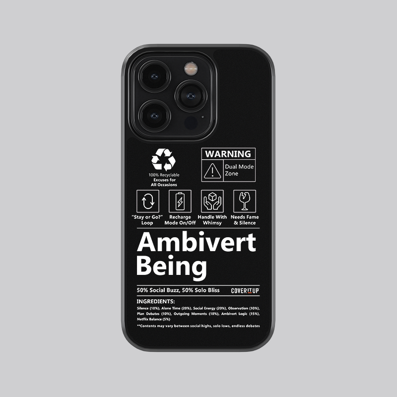 The Ambivert Glass Case