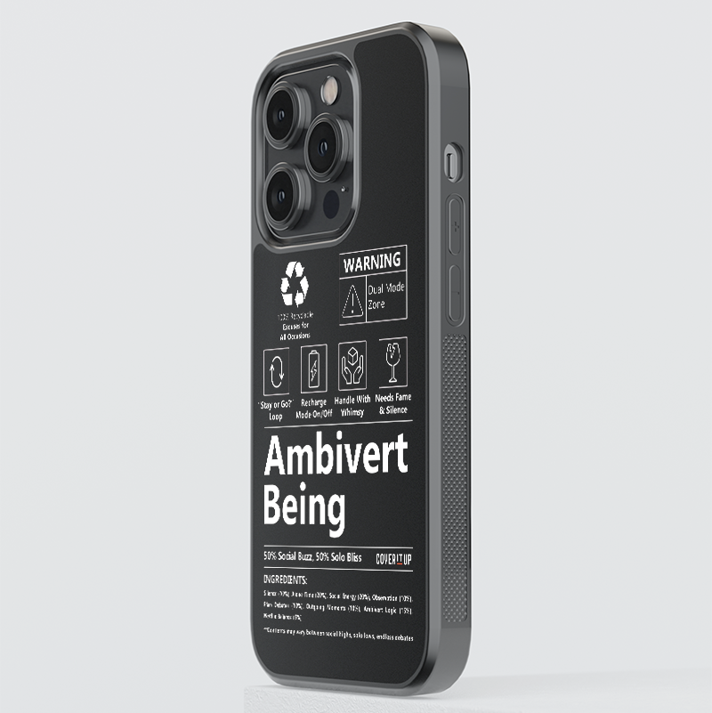 The Ambivert Glass Case