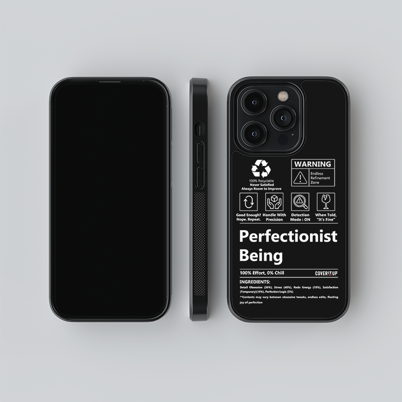 The Perfectionist Glass Case