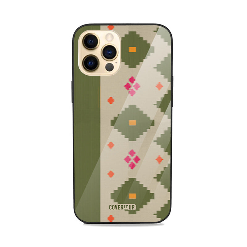 Jamdani Saree Glass Case