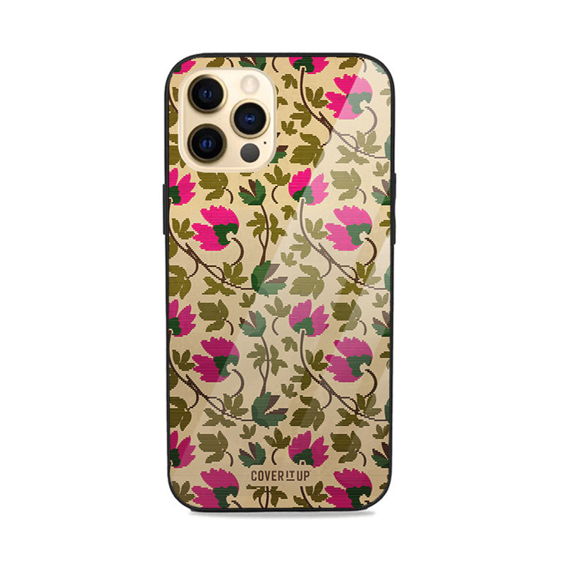 Paithani Saree Glass Case