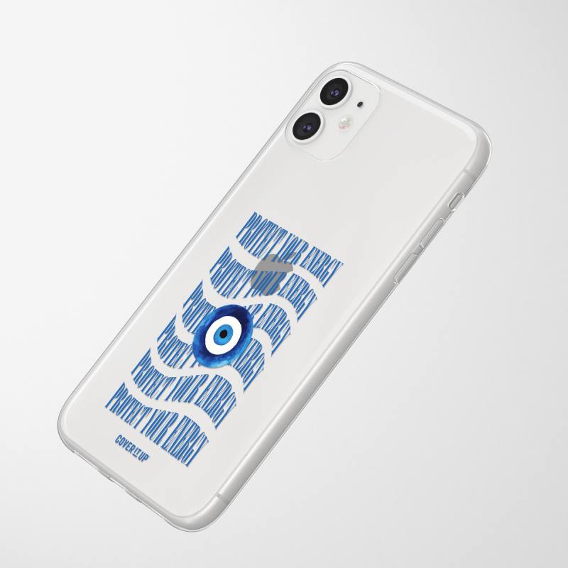 Evil Eye Clear Silicone Case