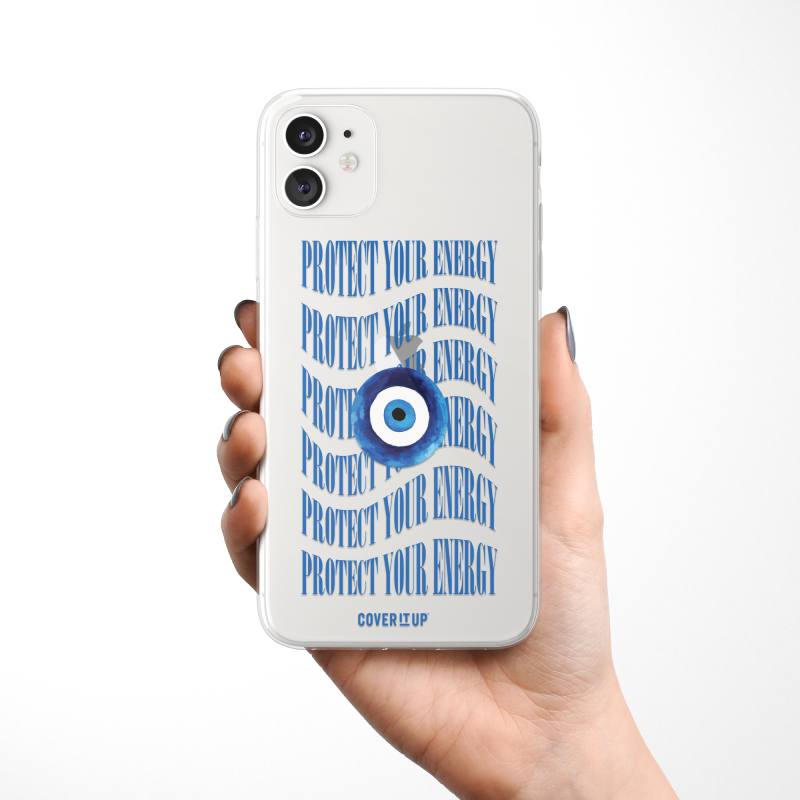 Evil Eye Clear Silicone Case