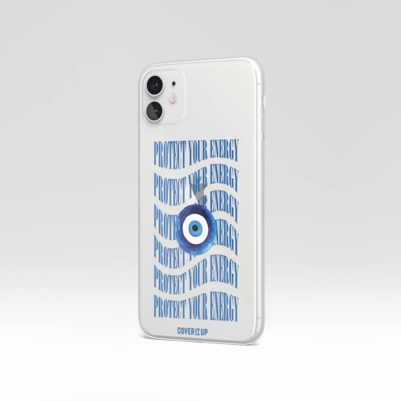 Evil Eye Clear Silicone Case