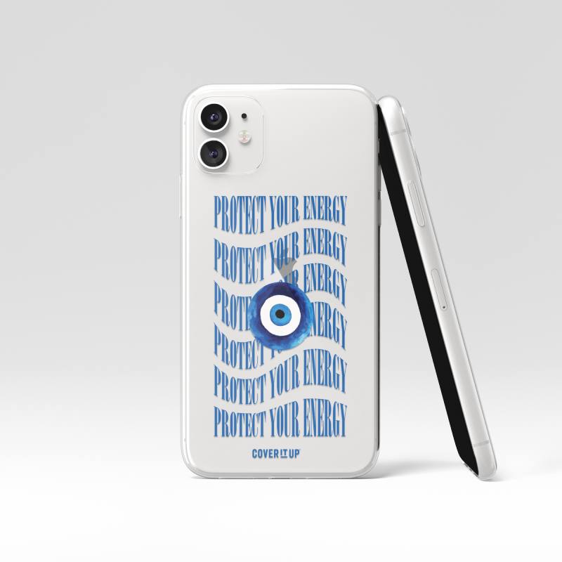 Evil Eye Clear Silicone Case