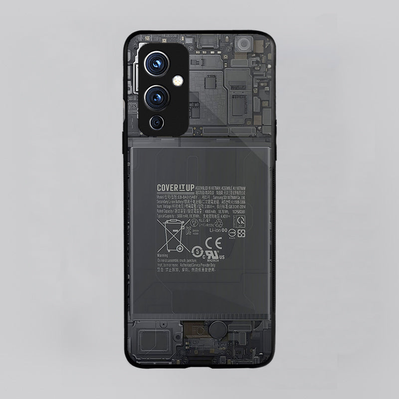 Circuit X-Ray Dark Interface Glass case