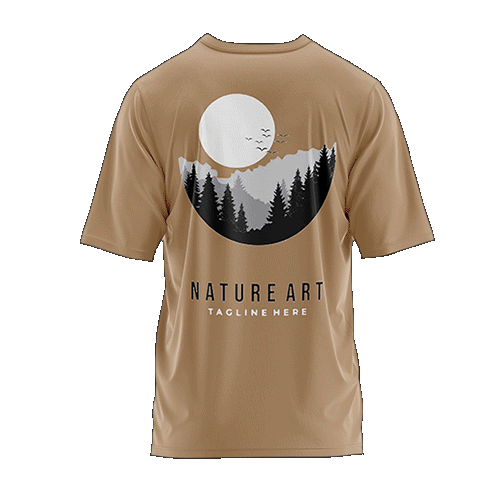 Customise Pure Cotton Oversized Roundneck T -shirt