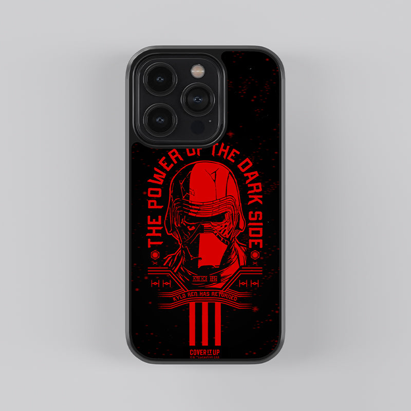 Star Wars Kylo Ren Rage Glass Case
