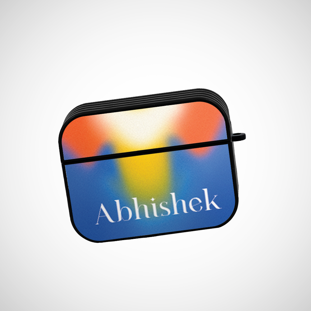 Custom gradient Glass Airpods Pro Case Covers