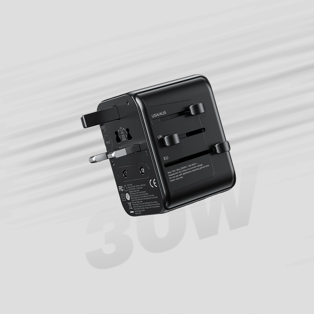 Wekome® International Travel Adapter- 30W