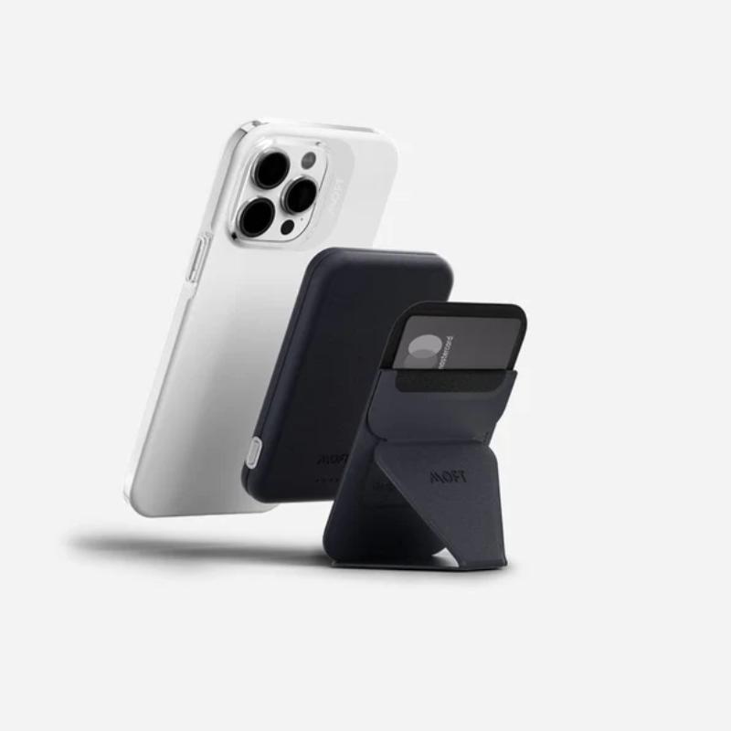 MOFT Snap Stand Power Set (MagSafe Compatible) - 3400mah Magsafe Powerbank +Snap-on Phone Stand & Wallet