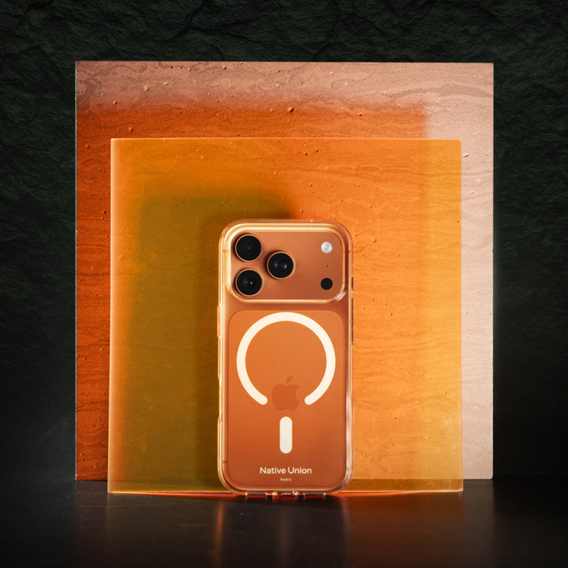 Native Union (Re) Clear Case for iPhone 17 Pro The transparent recycled iPhone case with built-in magnets