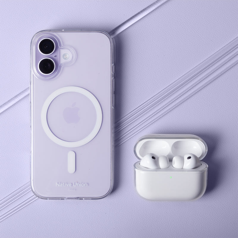 Native Union (Re) Clear Case for iPhone 17 The transparent recycled iPhone case with built-in magnets
