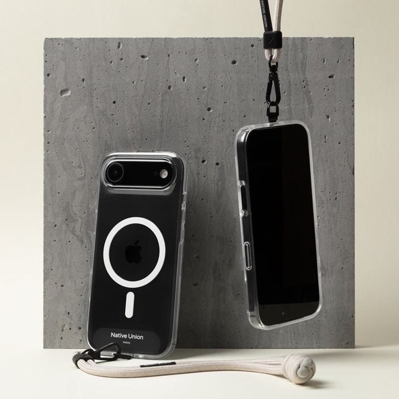 Native Union (Re) Clear Case for iPhone Air The transparent recycled iPhone case with built-in magnets