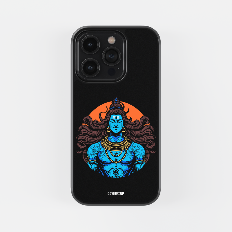 Lord Shiv Glass case