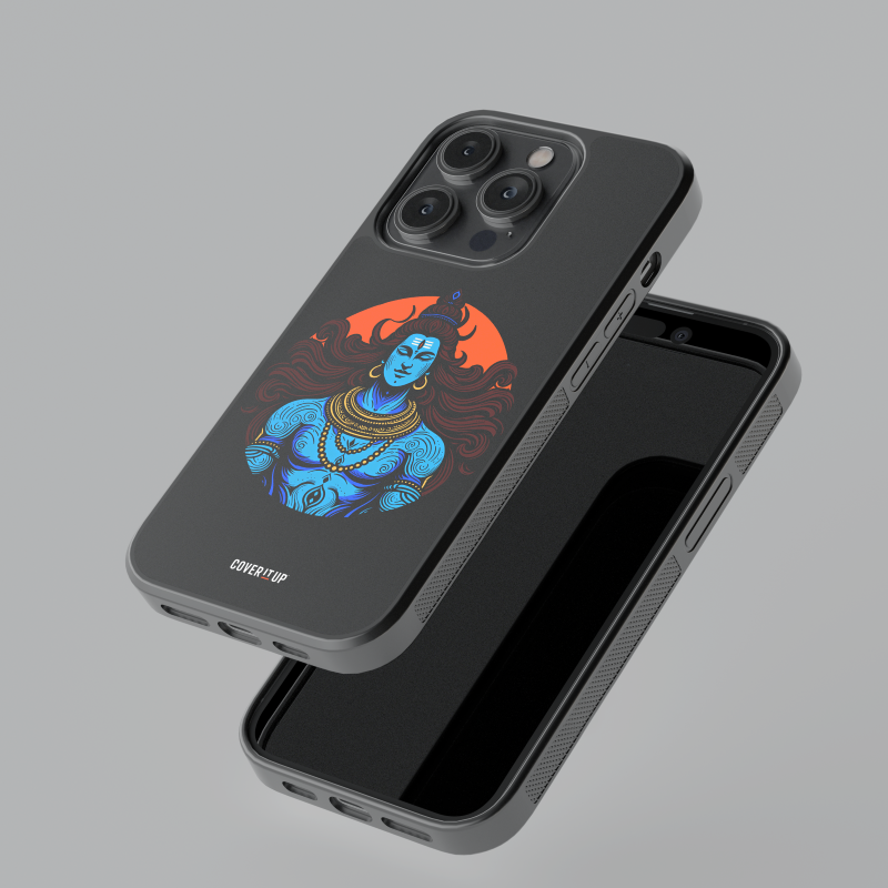 Lord Shiv Glass case