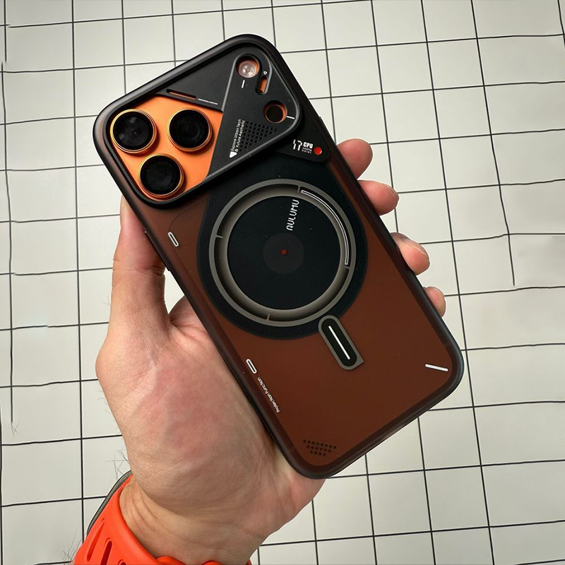 Aulumu A17 Frosted Case for iPhone 17 Pro Max | Subtle Glow-in-the-Dark | MagSafe