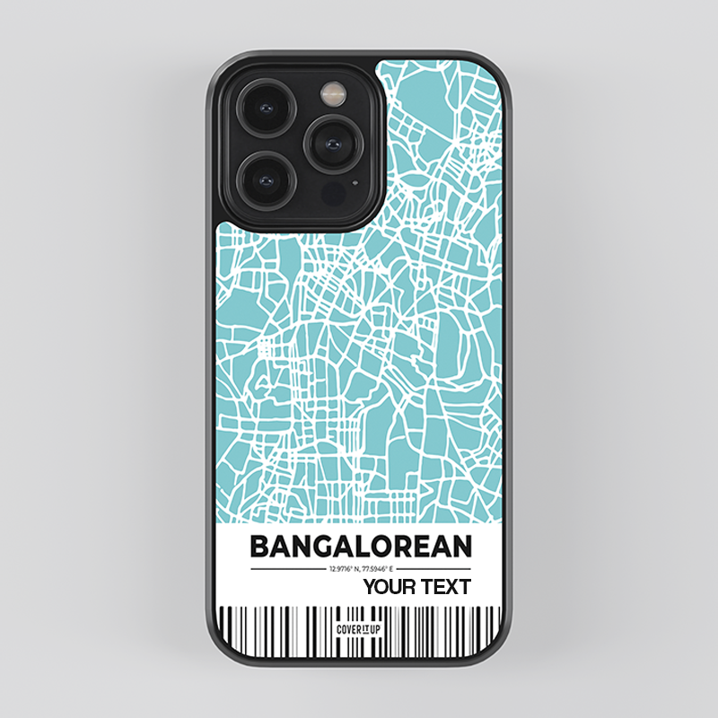 Custom My City Bangalore Glass Case