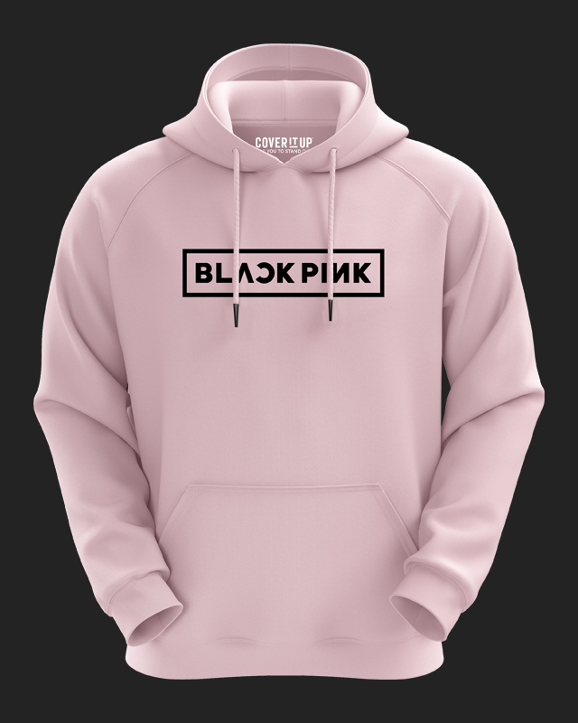 Sale- Blackpink Black Logo All Season Hoodie
