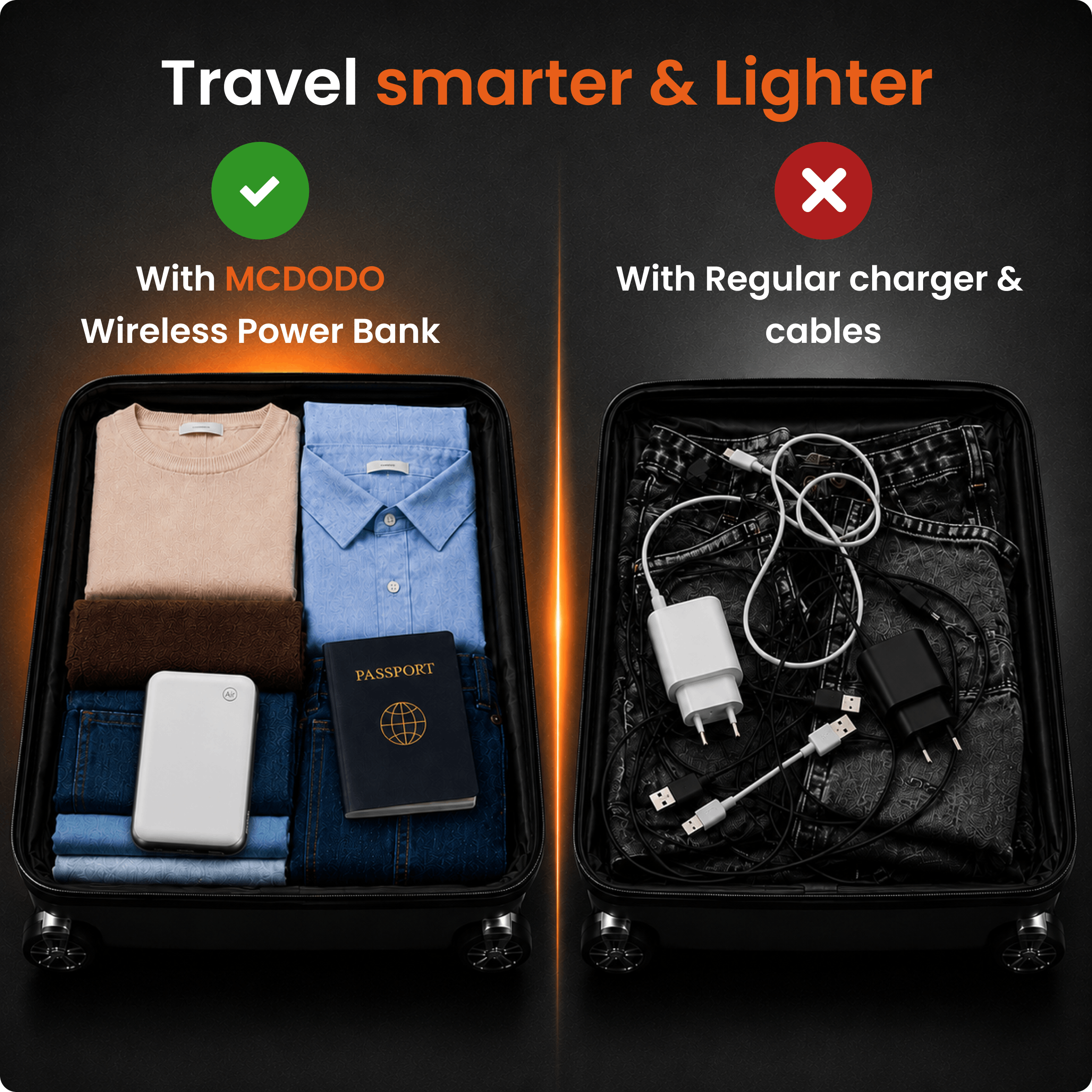 Mcdodo 10000mAh 35W Magnetic Wireless Power Bank