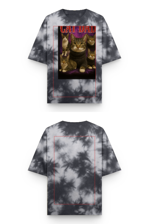 Tie-Dye Oversized T-Shirt (Customized)