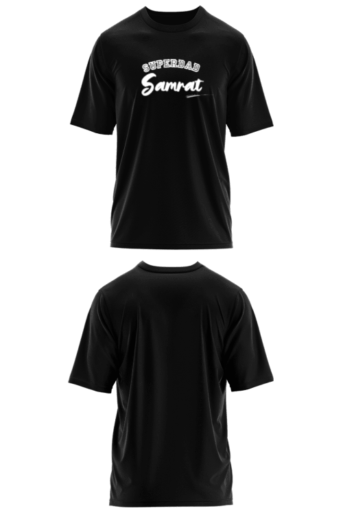 Customise Pure Cotton Oversized Roundneck T -shirt (Customized)