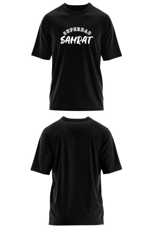 Customise Pure Cotton Oversized Roundneck T -shirt (Customized)