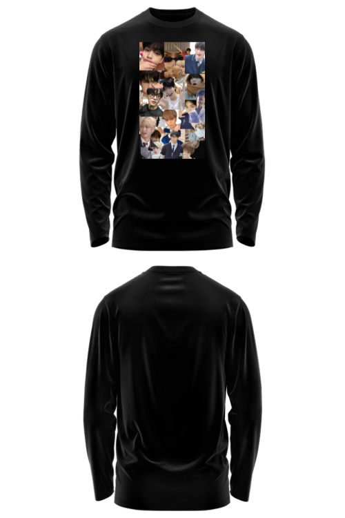 Customise Pure Cotton Full Sleeve T-shirt (Customized)