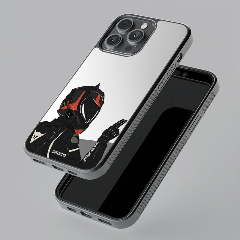 Shadow Rider Mirror Phone Case