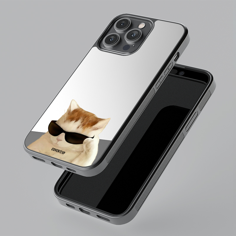 Catitude Mirror Phone Case