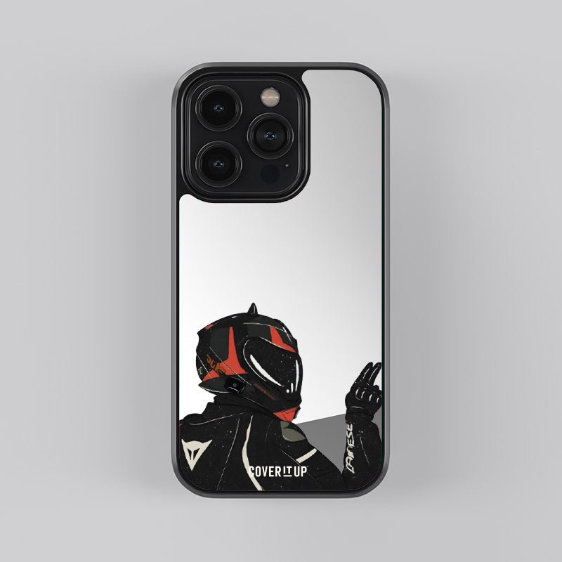 Shadow Rider Mirror Phone Case