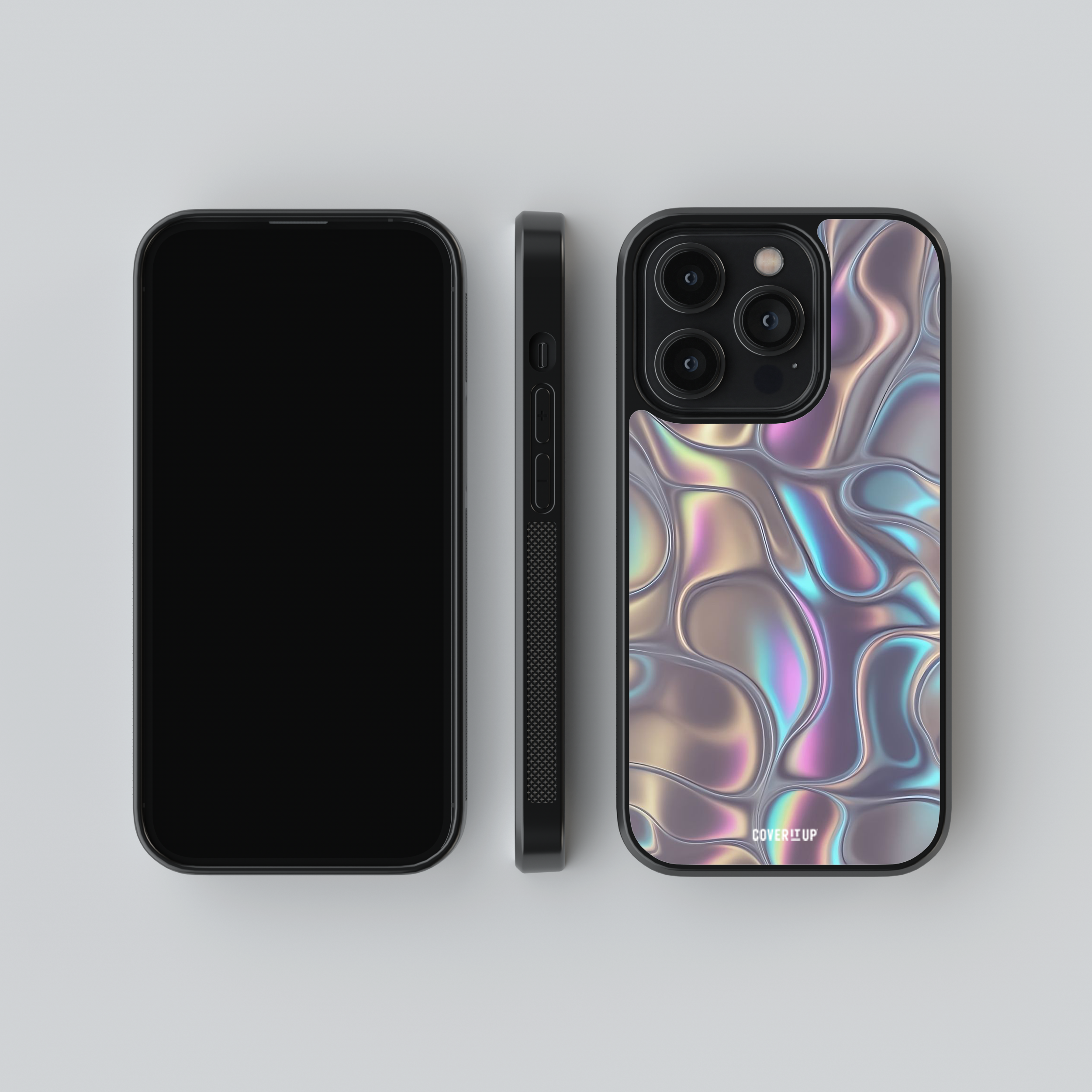 Aether Waves Glass Phone Case