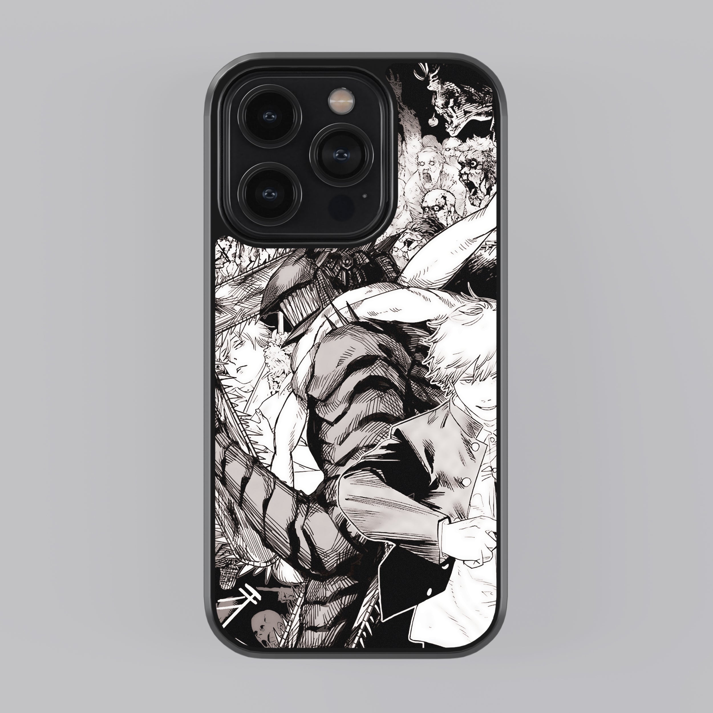 Chainsaw Man Manga Glass Case